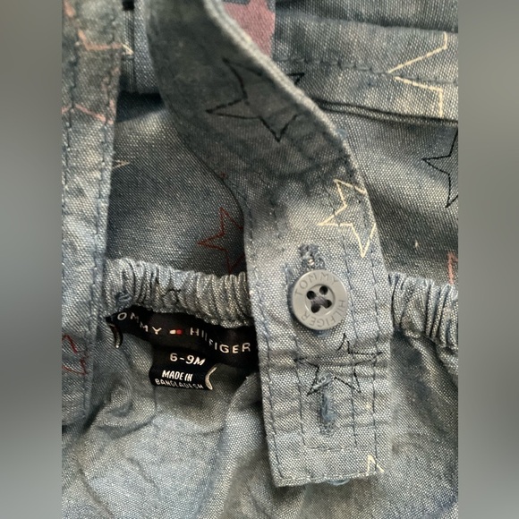 Tommy Hilfiger Baby Girls Printed Chambray Sundress - Picture 9 of 12